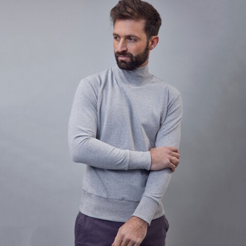 Polera Gris Melange