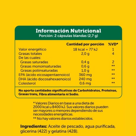 Omega 3 Fish Oil 1000mg 100caps Natural Life Omega 3 Fish Oil 1000mg 100caps Natural Life