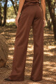 PANTALON P236/26 CON VISTA INTERNA ENGOMADA Marron