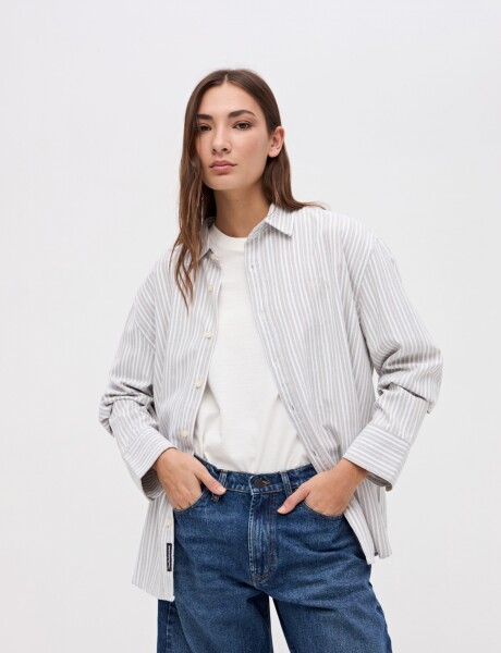 Camisa Cher Rayas rosa