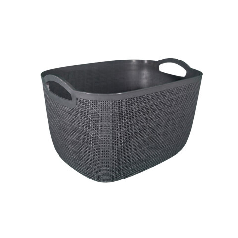 OUTLET Caja Cesto Canasto Organizador Platico 38*27*21cm Outlet Caja Cesto Canasto Organizador Platico 38*27*21cm