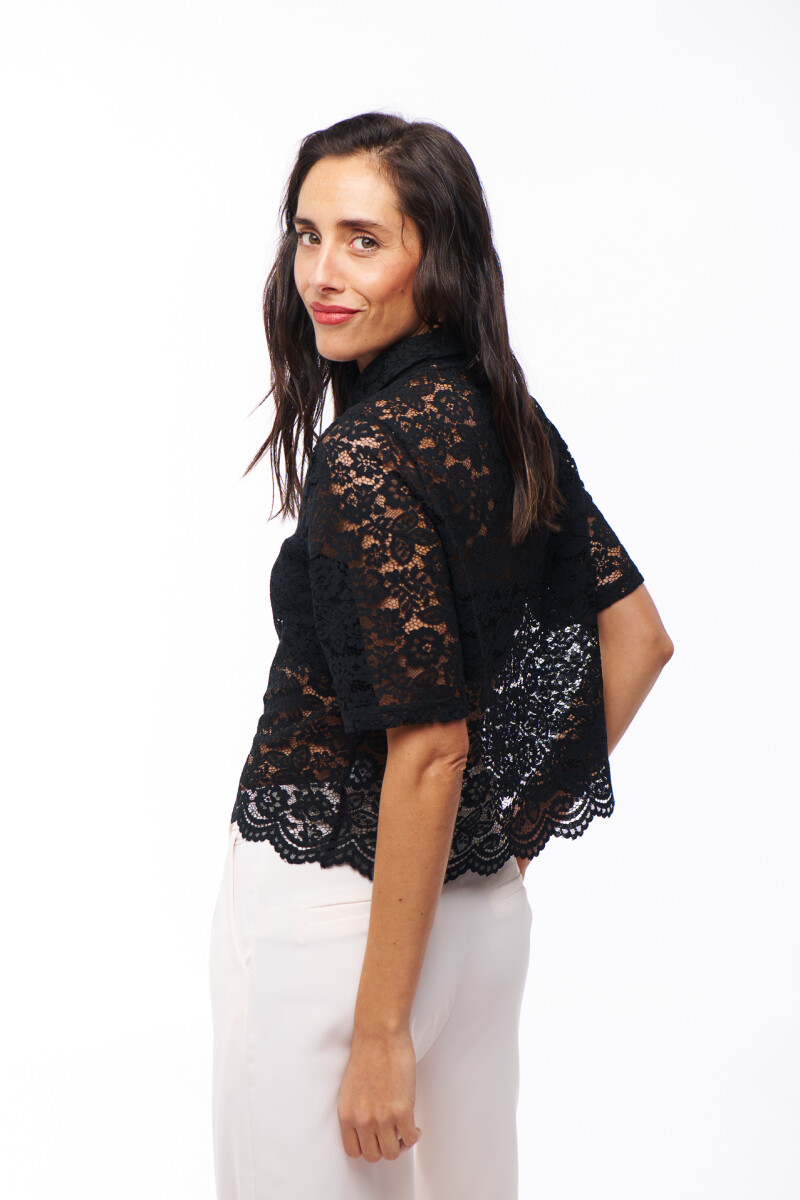 CAMISA LILIA NEGRO