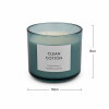 Vela Aromatica con Frasco de Vidrio - Cotton Vela Aromatica con Frasco de Vidrio - Cotton