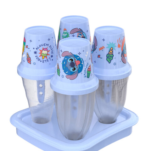 Molde de Helado Pack x 4 Stitch U