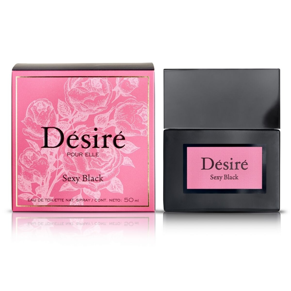 Perfume Desiré Pour Elle - Sexy Black 50 ML 