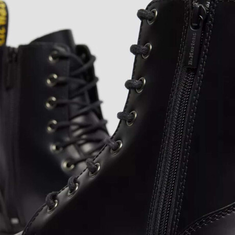 Botas Dr. Martens Jadon Black Polished Smooth Negro