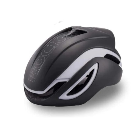 Casco Ultraliviano Rockbros Color Negro Y Blanco Talle M 001