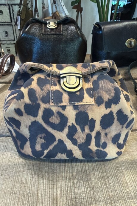 Necessaire Broche Leopardo