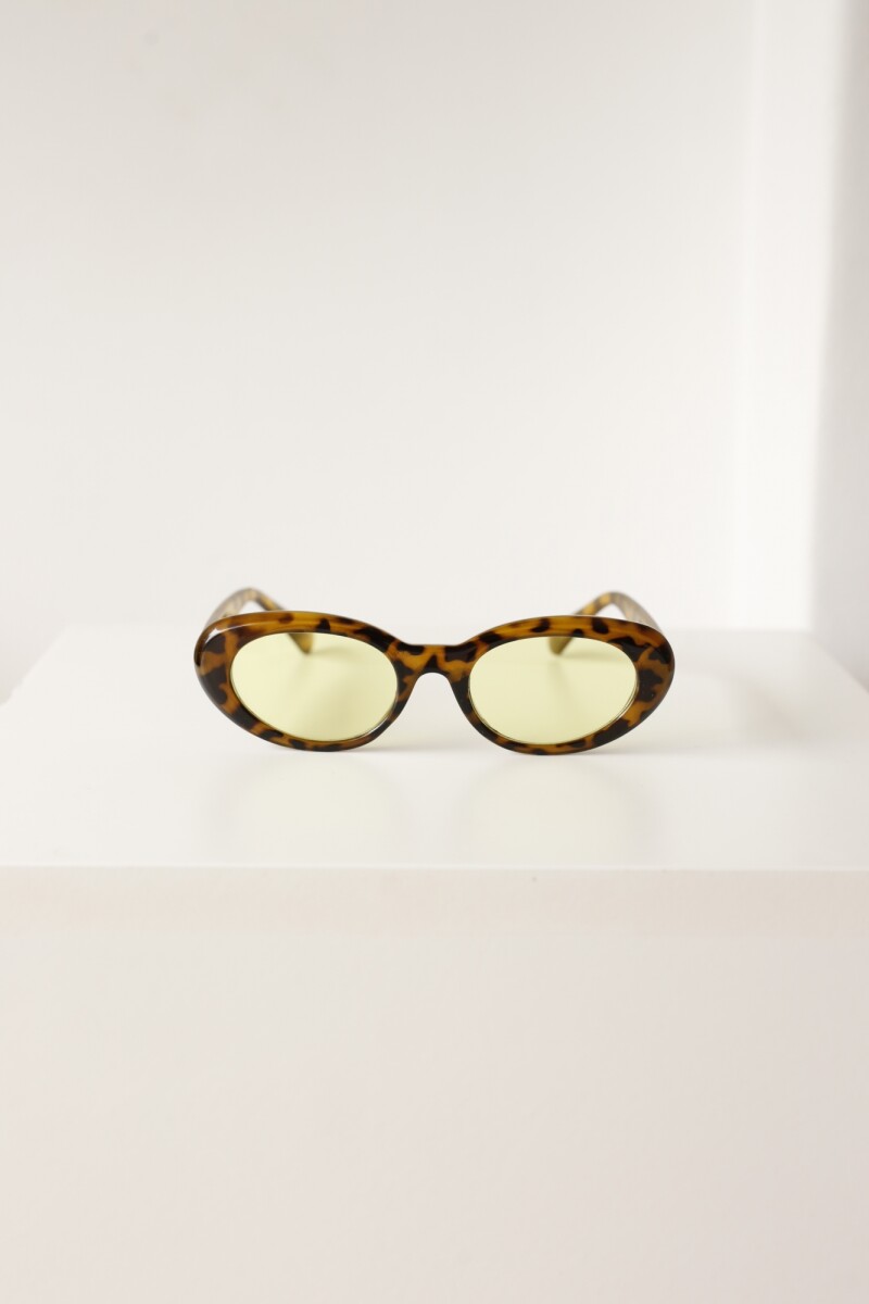 VILMA SUNNIES - ANIMAL PRINT/YELLOW 