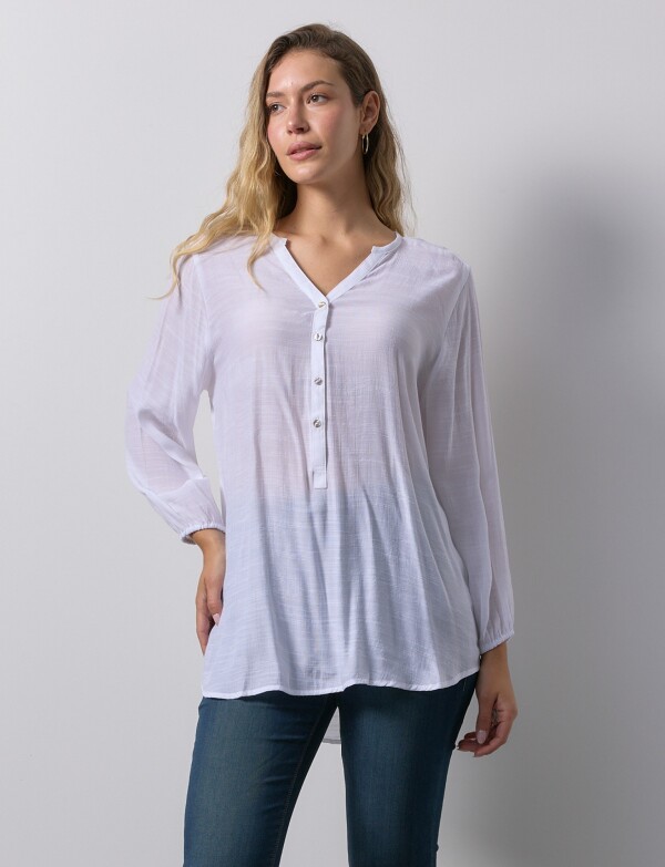 Blusa Solid BLANCO