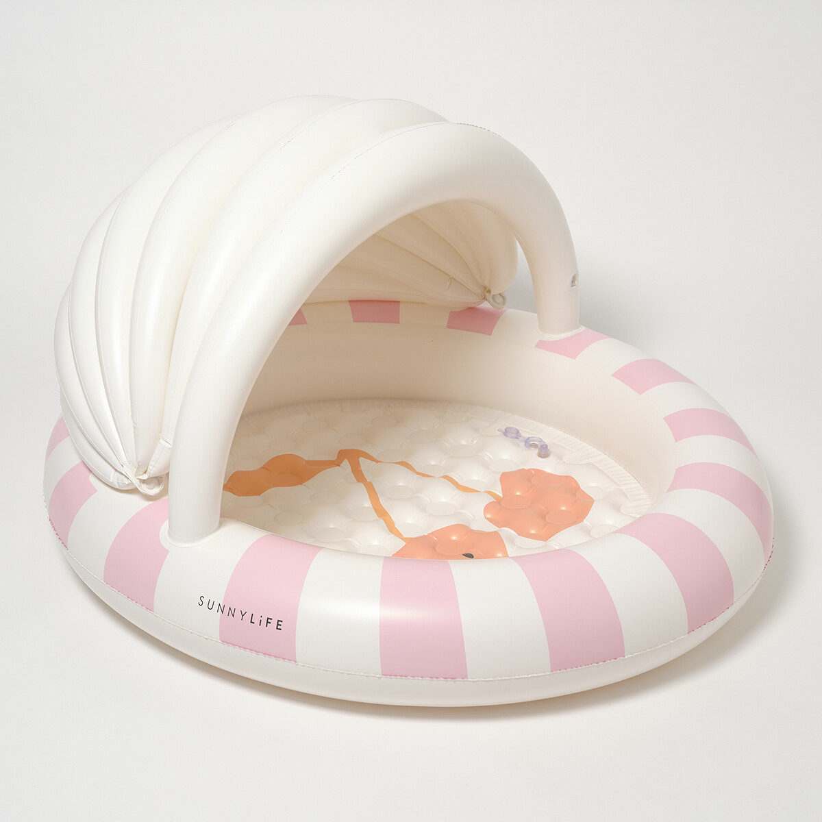 Piscina para bebes con techo 