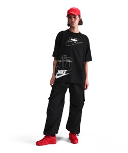 Camiseta Nike Sportswear de Mujer Negro