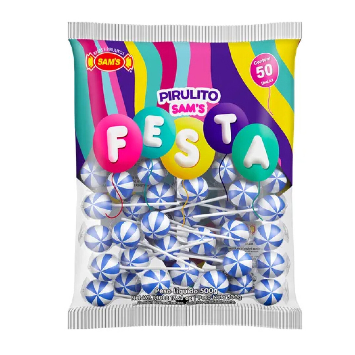 Chupetin Festa - Azul 