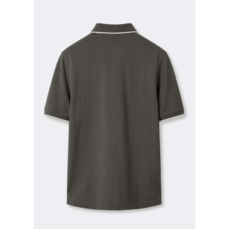 CAMISA POLO MM MASC MARROM