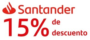 15% con Santander