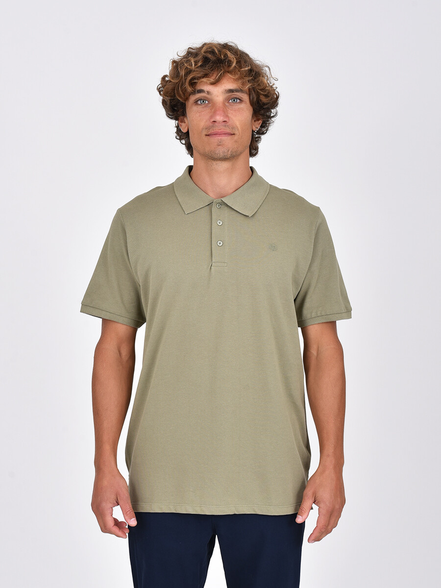 REMERA ZANTE - VERDE MILI 