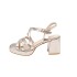 SANDALIA 35-40 CHAMPAGNE