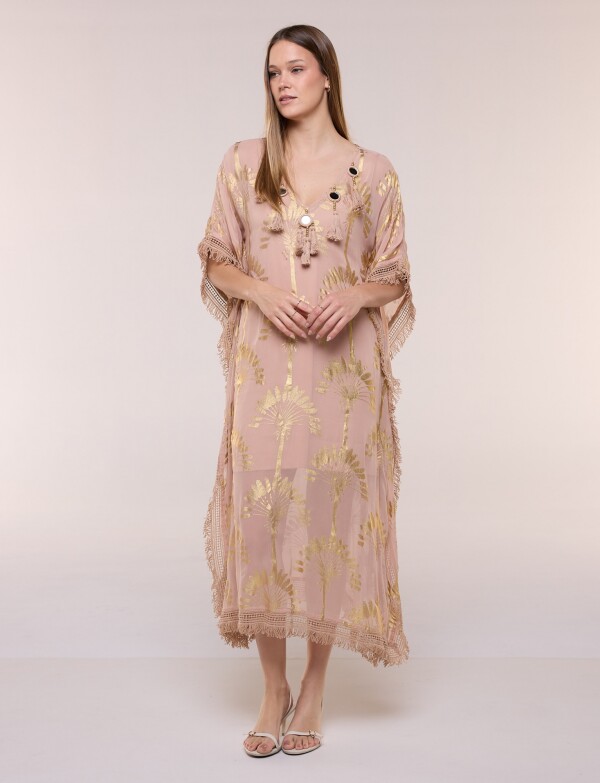 Vestido Noche Gold ROSA