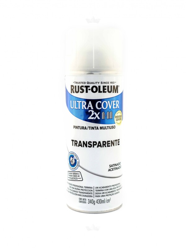 AEROSOL ULTRA COVER 2X BARNIZ SATINADO- 340 GR. N/A