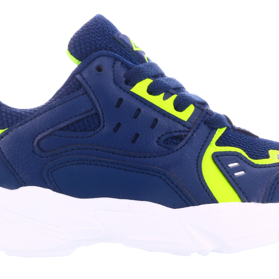 Championes de Niños Umbro JOY Jrs. Azul Marino - Verde - Blanco