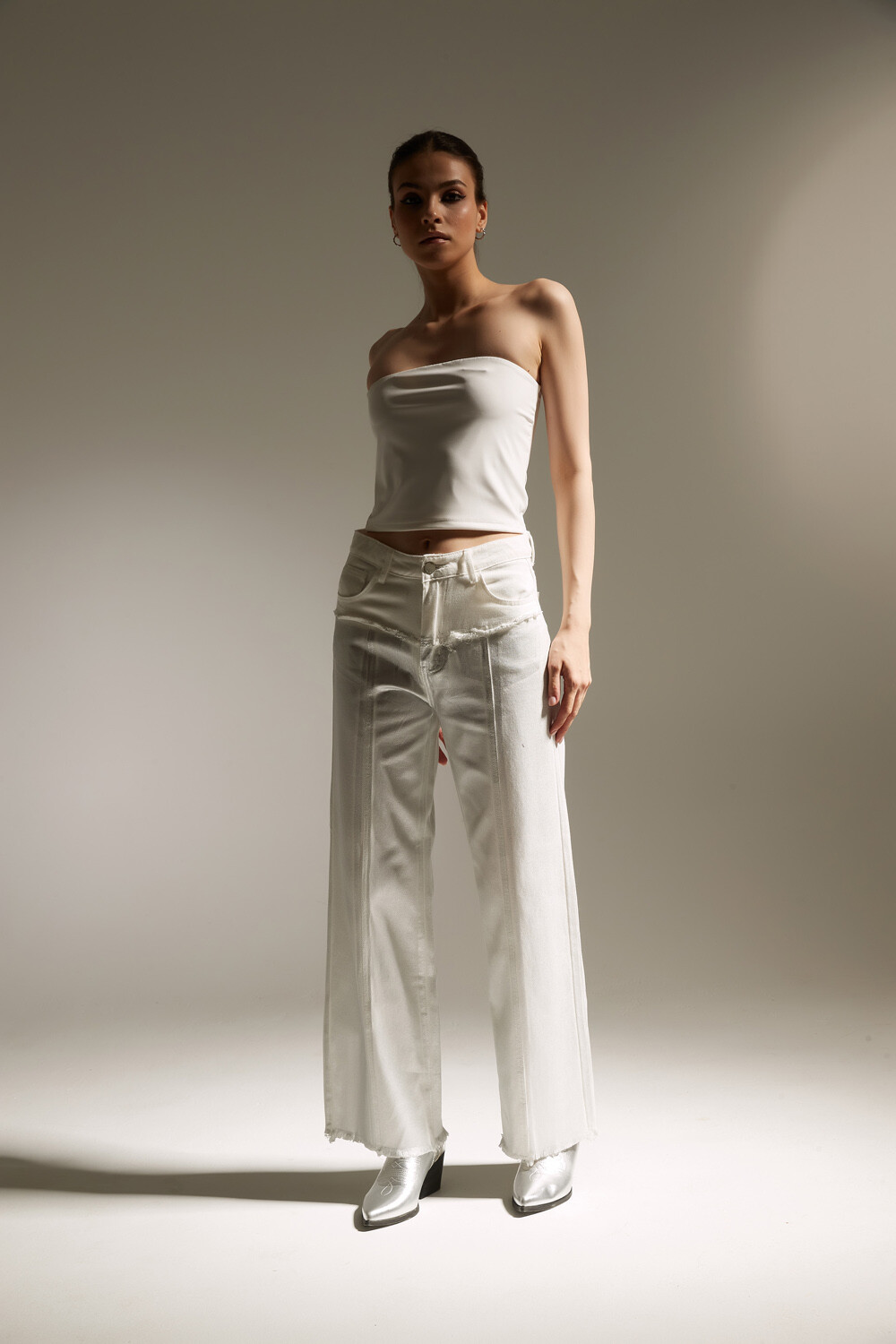 Pantalon Uppile Marfil / Off White