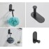 Set Accesorios De Baño Rollo Toalla Percha Juego 4 Piezas Adhesivo Acero Inoxidable Imback Color Negro Set Accesorios De Baño Rollo Toalla Percha Juego 4 Piezas Adhesivo Acero Inoxidable Imback Color Negro