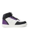Championes Infantiles Topper Costa II Mid Blanco - Negro - Violeta
