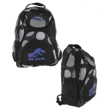 MOCHILA CIRCULOS C/ DINOSAURIO MOCHILA CIRCULOS C/ DINOSAURIO