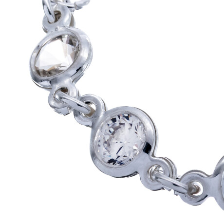 Pulsera de plata 925 con circonias. Pulsera de plata 925 con circonias.