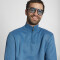 Remera melange blue
