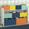Organizador extra grande multicolor de 9 contenedores Organizador extra grande multicolor de 9 contenedores