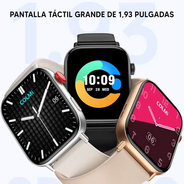 Smartwatch Colmi C8 Max 1,93" PLATEADO