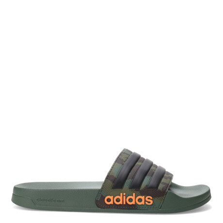 Chanclas Unisex Adidas Adilette Shower Verde - Negro