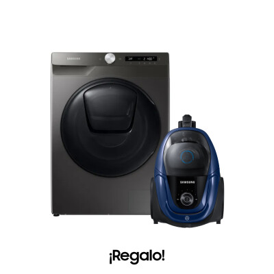 Lavasecarropas Samsung 10,5 kg WD10T con EcoBubble + Aspiradora de regalo Lavasecarropas Samsung 10,5 kg WD10T con EcoBubble + Aspiradora de regalo