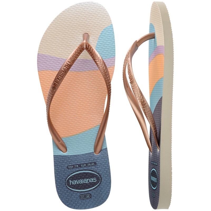 Ojotas Havaianas Slim Palette Glow Beige