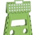 Banco Plegable Multiuso Resistente Banquito 32 Cm Alto 90 Kg Color Variante Verde