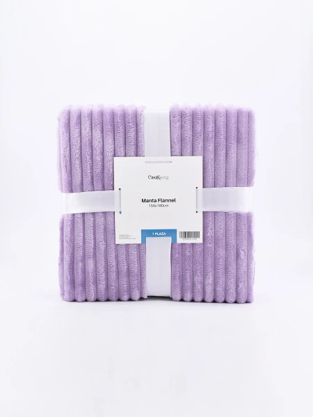 FLANNEL CANALE 1 PLAZA VIOLETA