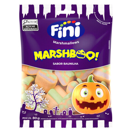 MARSHMALLOWS FINI MARSHBOO CALABAZA 80 grs MARSHMALLOWS FINI MARSHBOO CALABAZA 80 grs