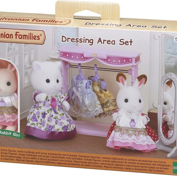 Sylvanian Families Set Vestidor + Vestidos Juguete Niños Sylvanian Families Set Vestidor + Vestidos Juguete Niños