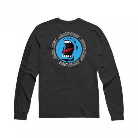 ETNIES SCREAMING HAND L/S Black