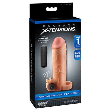 Extensión Pene Realístico Vibración X-tensions Extensión Pene Realístico Vibración X-tensions