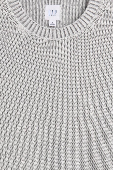 Buzo Rib Hombre Light Grey 1