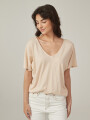 Remera Elbasam Beige Claro