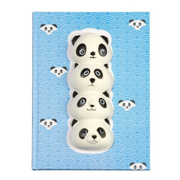 Cuaderno Libreta Totum Skwisheez Gatos Oso Unicornio Variante Panda