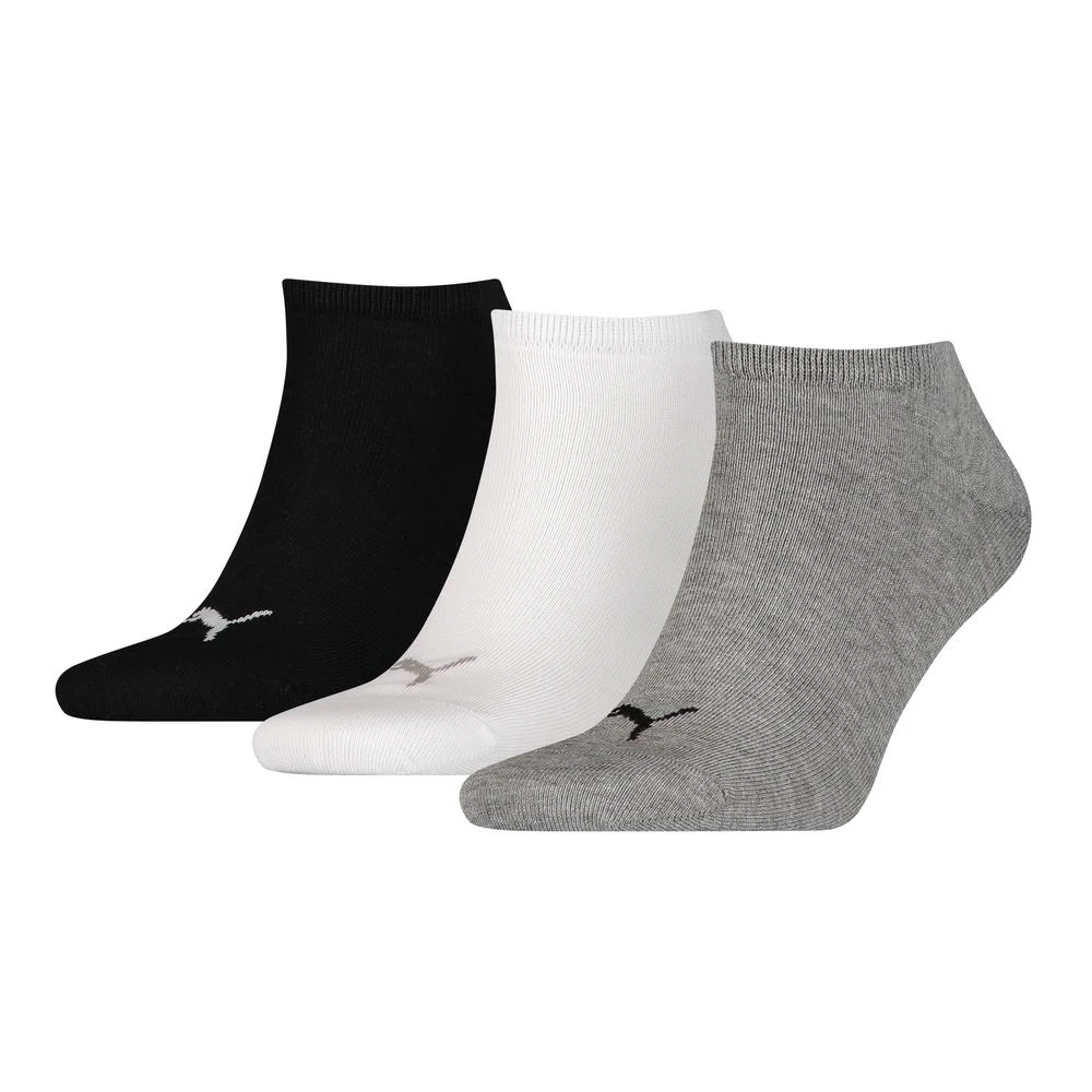 Sneaker Plain 3P - Unisex Grey/White/Black