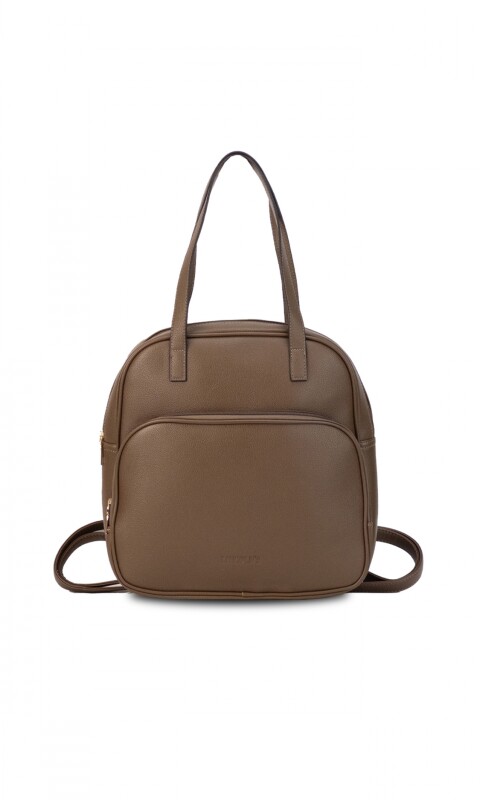 MOCHILA CLARA CAFE