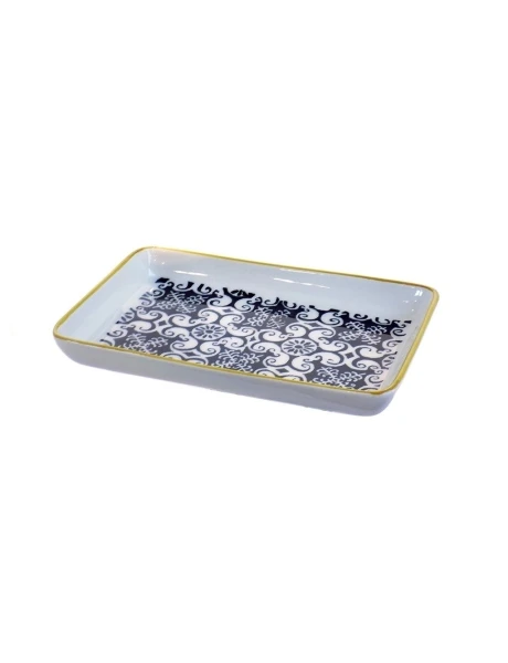 BANDEJA RECTANGULAR 27x17.5CM NAZEN NEGRO BANDEJA RECTANGULAR 27x17.5CM NAZEN NEGRO