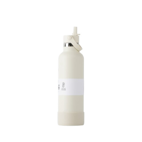 Botella En Acero Inoxidable brio 750ml Con Sorbito Y Manija Crema