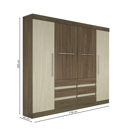 Ropero 6 puertas 6 cajones Ropero 6 puertas 6 cajones
