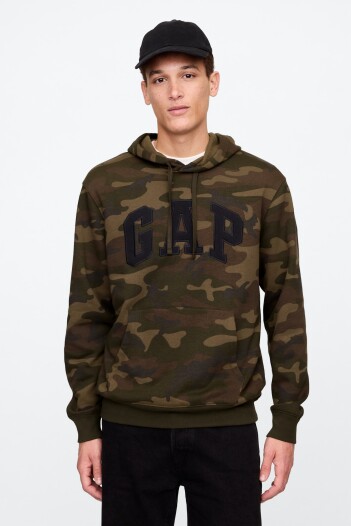 Canguro Logo Gap Hombre Green Camo